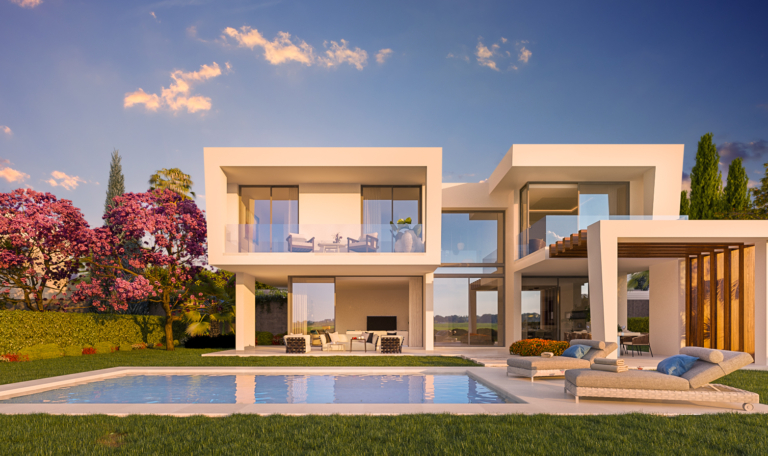 Icon Marbella Modern Sea View Villas For Sale in Santa Clara