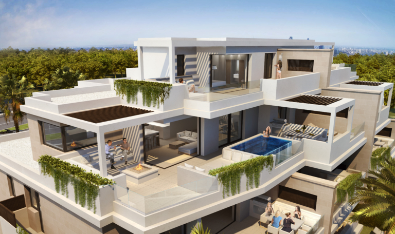 Velaya Luxury Frontline Beach Penthouse For Sale Costa Del Sol