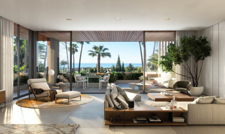 Le Blanc Luxury Front Row Villas For Sale, Sierra Blanca, Marbella
