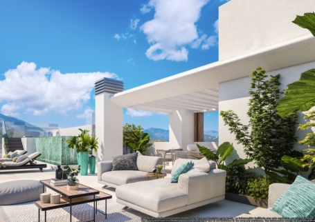 Real de La Quinta Modern Penthouse For Sale in Benahavis