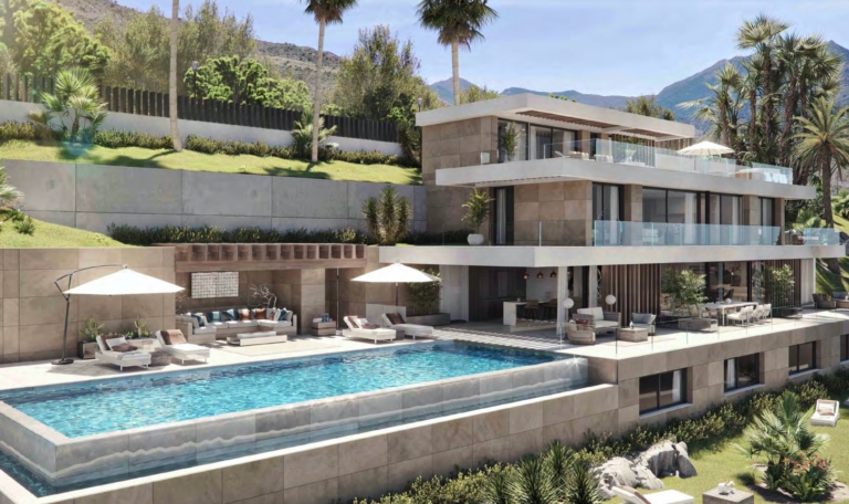 La Quinta Sea View Villas for Sale, Benahavis