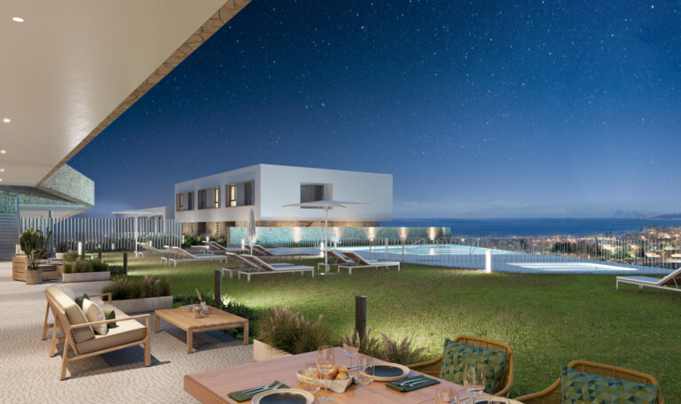 Zenity Azure Modern 2-4 Bed Sea View Apartments & Townhouses for Sale in Estepona