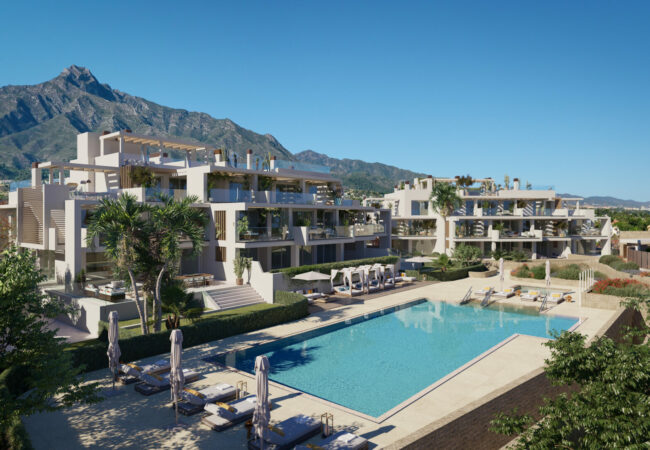 Earth Luxury Marbella Golden Mile New Build Apartments For Sale