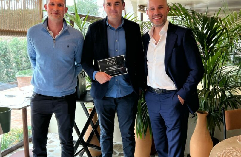 Awarded Top Selling Agency from Aedas Homes Costa del Sol
